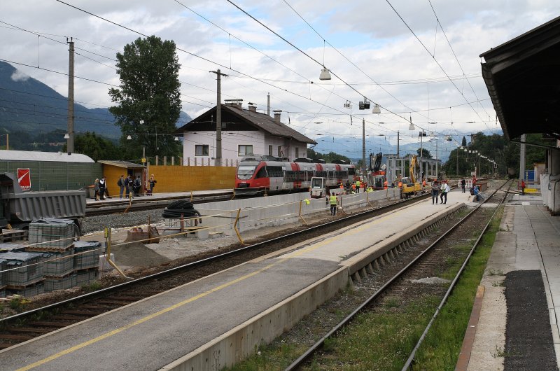 Present-day station at Brixlegg