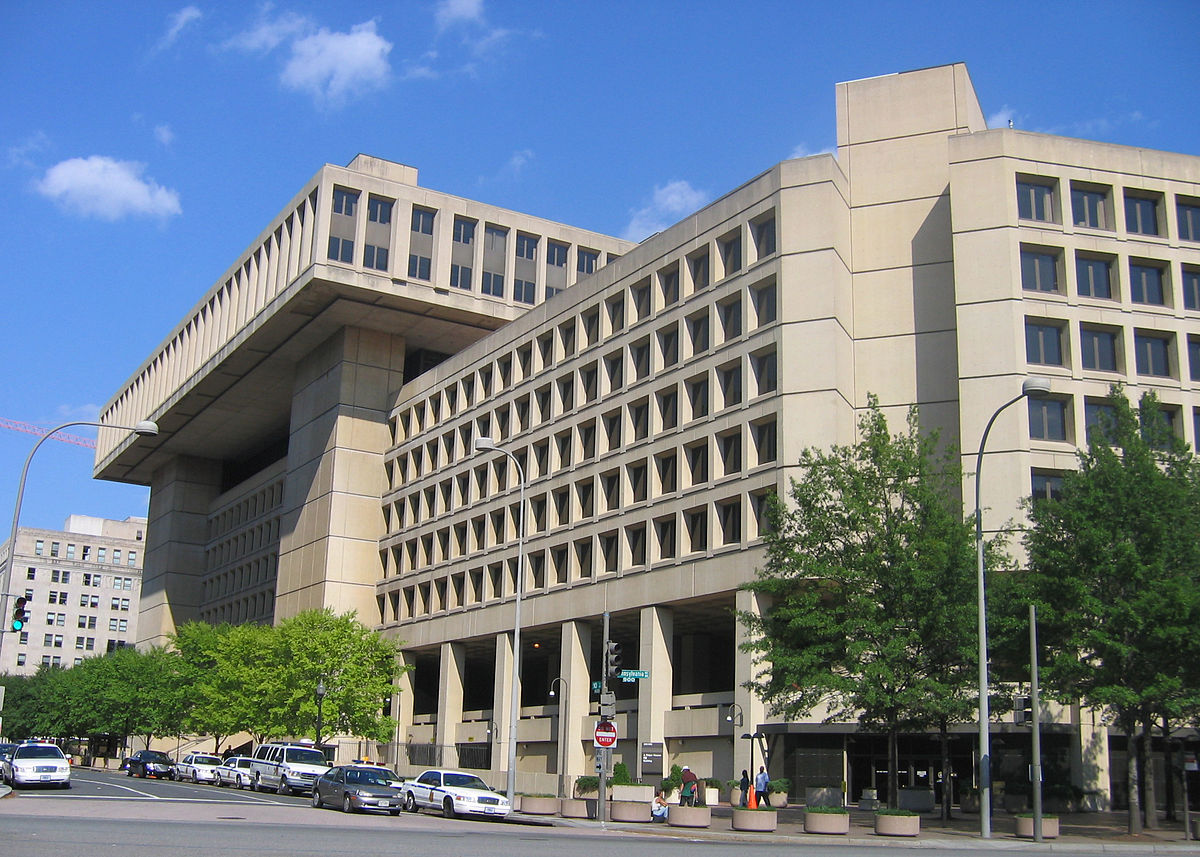 J Edgar Hoover Building - FBI Headquarters - Washington DC