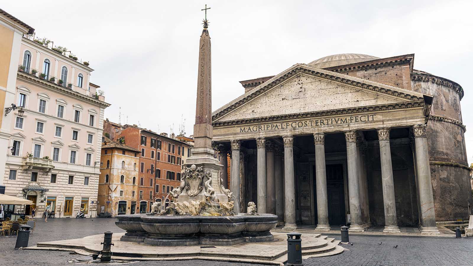 Pantheon (exterior) - Rome, Italy