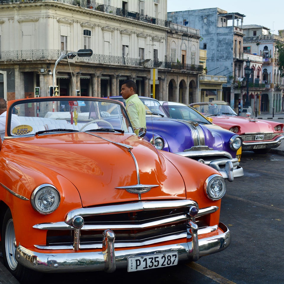 1950s American cars in Havana, Cuba