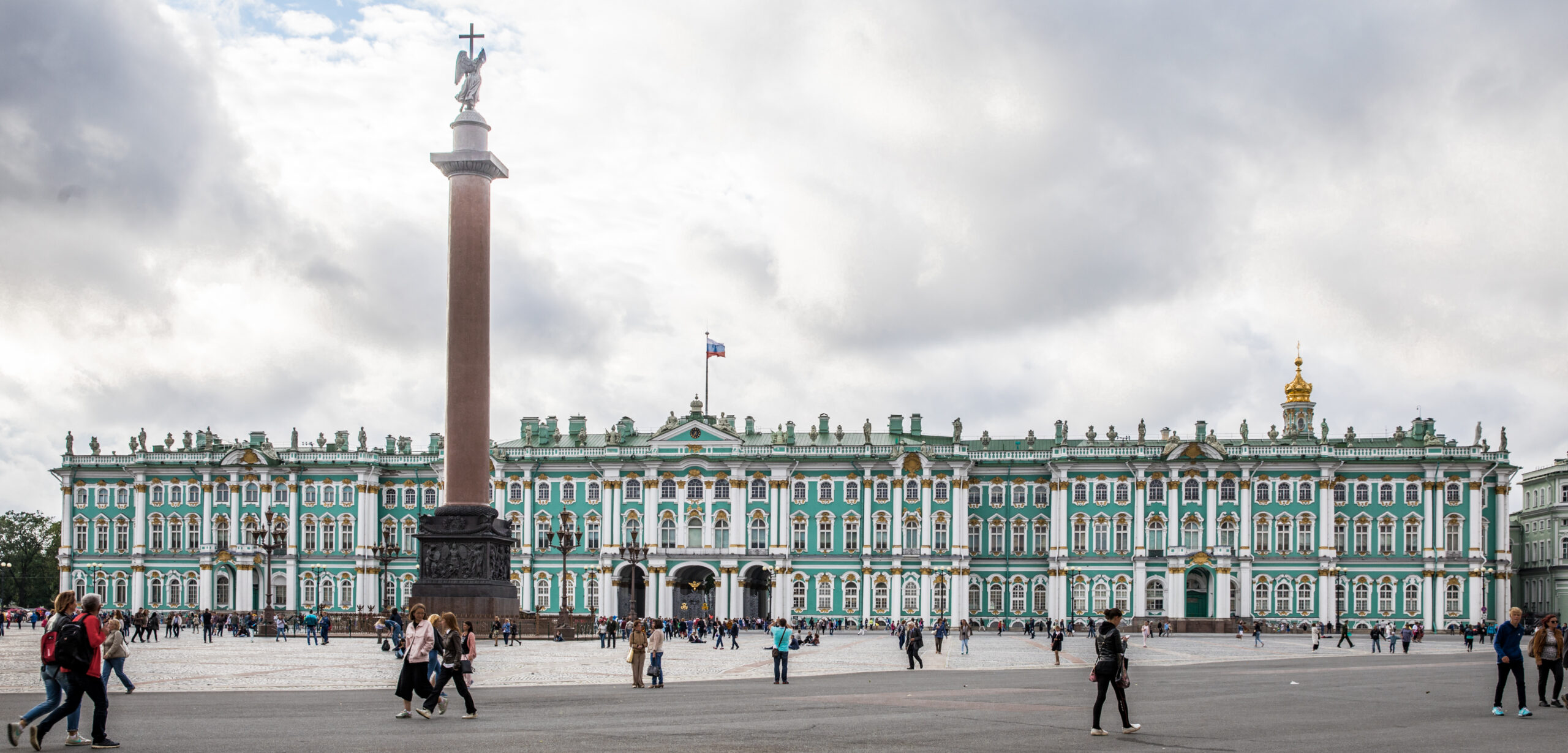 The Hermitage (viewed from Palace Square), St Petersberg