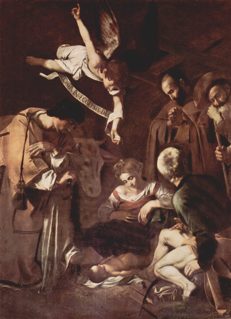 The Nativity with St Francis and St Lawrence