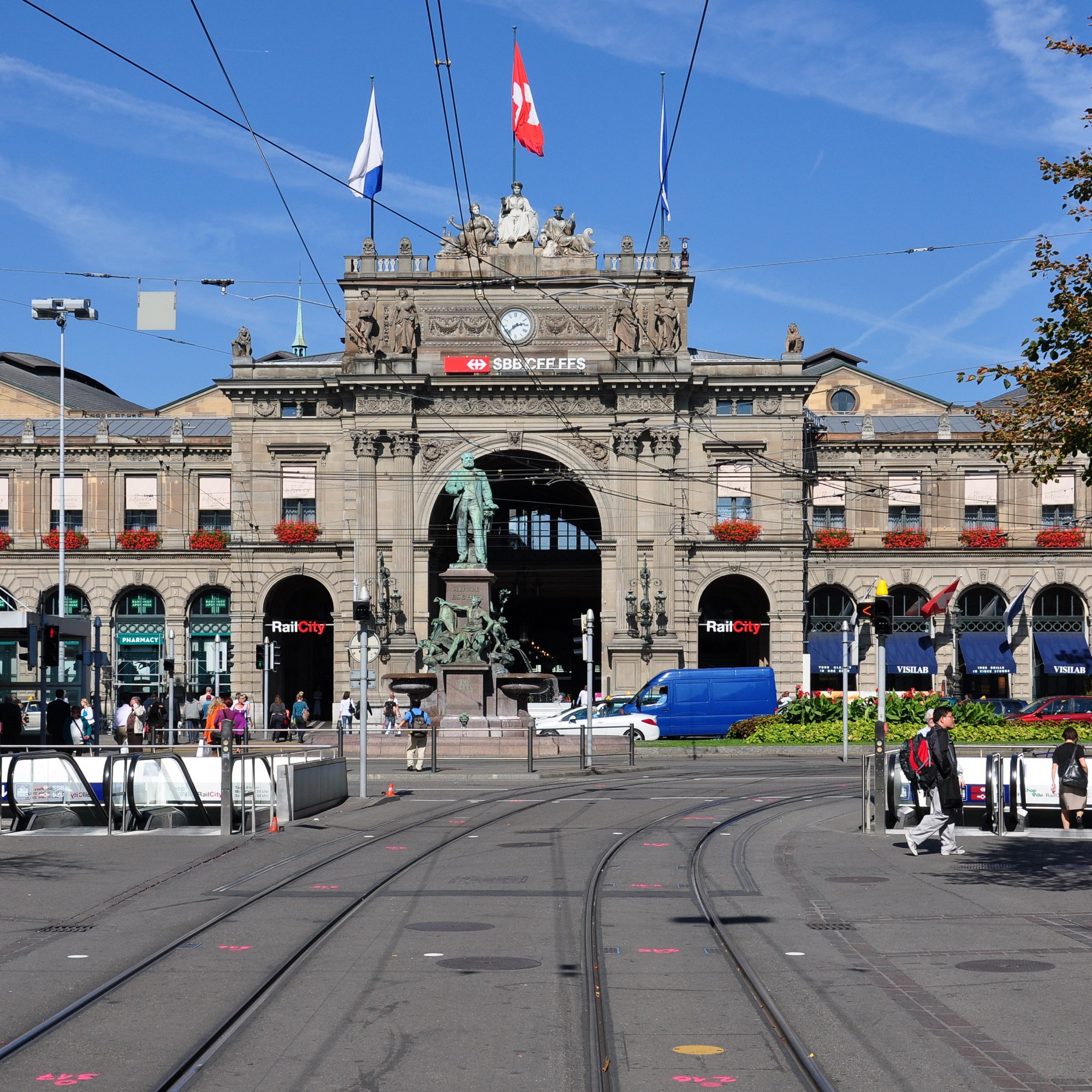 Hauptbahnhof (Main train station), Zurich